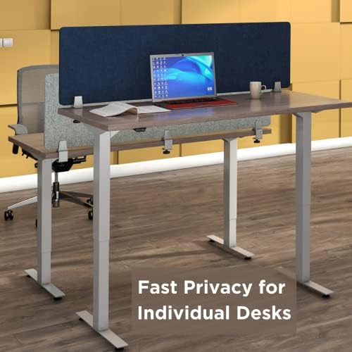 Varoom - divisor de mesa; Divisores de prova de som - Escudos de privacidade para mesas de estudantes e painéis de privacidade de mesa. Parede de cubículos, divisor de mesa para estudantes e divisor de escritório