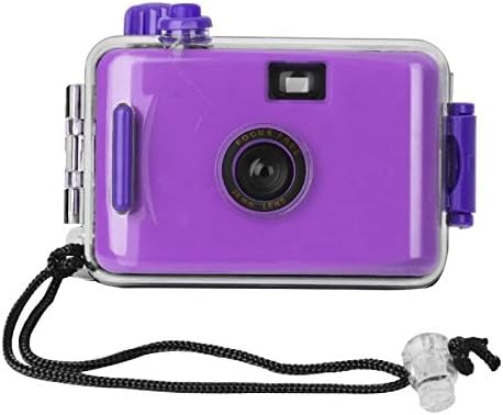 Para crianças suc4 5m de câmera de filme retro à prova d'água mini câmera de ponto e disparo para crianças ...
