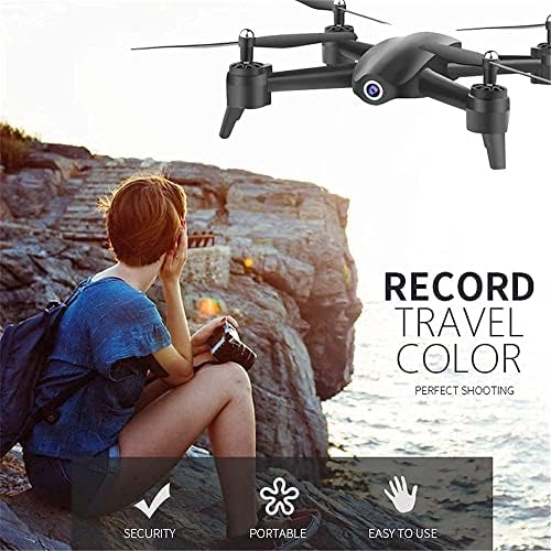 Rfzhanz RC Aux Drone com câmera para adultos e crianças - RC Quad Copter 4K HD FPV Drone Video Live Gesto/Gravity Control