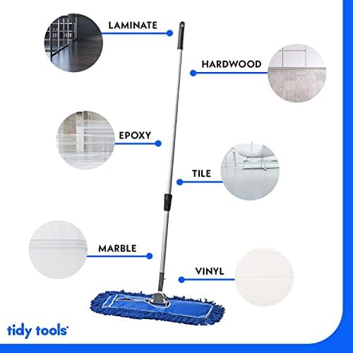 Tidy Tools Commercial Poeira MOP e varredura de piso, 36 pol.