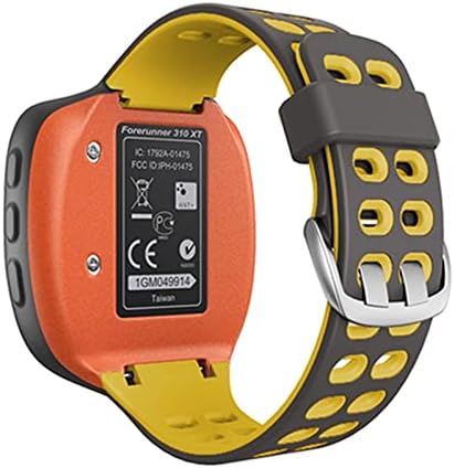 DJDLFA colorido Sport Silicone Watch Band para Garmin Forerunner 310xt Watch Substitui Watch Strap