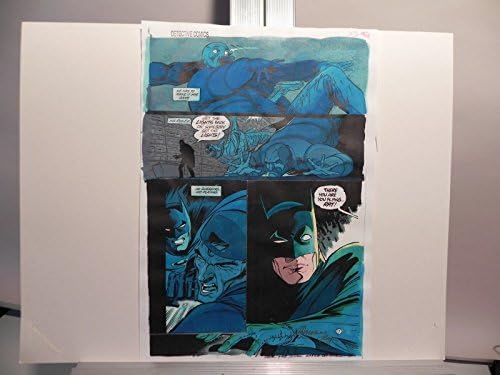Batman 680guias coloridas Arte de produção com C.O.A assinado/Adrianne Roy PG23