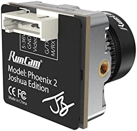 Runcam Phoenix 2 Joshua Edition Micro FPV Câmera 1000tvl Fov 155 ° Super Global WDR Freestyle FPV Cam com lente