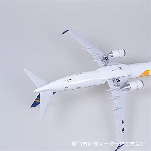 Modelo acabado pré-construído Aeronaves 47cm 1/85 Modelo de escala Airline para o avião de resina Boeing 737 com luzes e rodas Réplica de réplica de réplica