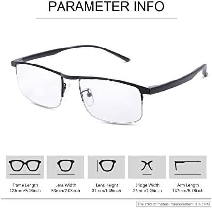 Ljimi Fotochromic Progressive Multifocus Reading Glasses Transição Sun Readers Anti -Blue Light Sunglasses para homens Mulheres