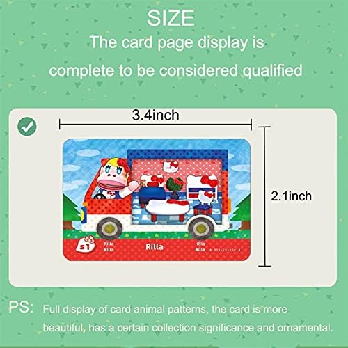 6 PCs Sanrio NFC Cards para Animal Crossing New Horizons RV Villager Furniture AMIIBO ACNH Card para Switch/Switch Lite/Wii U/Novo 3DS