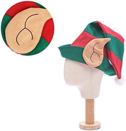1pc palhaço de palhaço elfo hat fotwarwarthe festive photo adereços figurinos para decoração de Natal de apresentação de natal