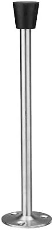 FXIXI 7,8 Longo aço inoxidável de aço redondo de piso base montado na porta de parada de parada em casa