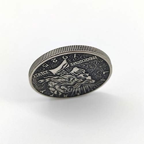 USA PAZ DEUSESA LIBERTY PUNK Skull Retro Art Art Coin Silver Dollar Collection Coin Comemoration