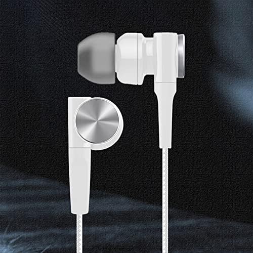 Estéreo de 3,5 mm no fone de ouvido com fio de microfone para telefone para laptop para laptop para laptop fones de ouvido