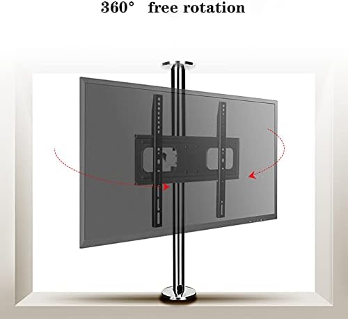 TV Partição Piso de parede TV TV Rotativo Altura Ajuste Ajustável TV LCD Stand 32 -55 TILTING TV MOLTE BASE, MAX VESA 400X400MM,