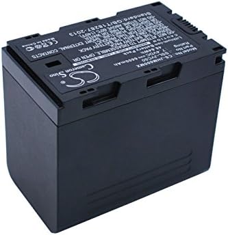 Substituição da bateria para JVC GY-HM200, GY-HM600, GY-HM600E, GY-HM600EC, GY-HM650, GY-HM650EC, GY-HMQ10, GY-HMQ10E,