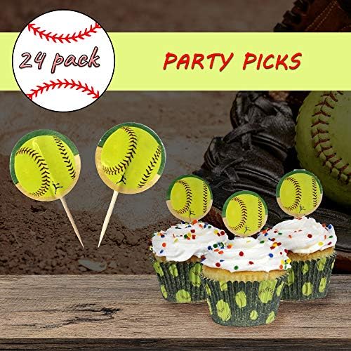 Softball Party escolhe o softball fastpitch da garota, coleção de entradas extras por Havercamp