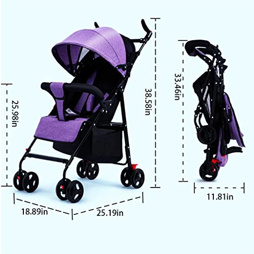 Carrinho de bebê, equipamento de bebê, carrinho leve, carrinho de bebê, carruagem de bebê, carrinho de corrida, carrinho de criança, carrinho de carrinho, carrinho de bebê compacto para viajar, uma mão dobra