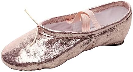 Sapatos de dança de bolinhas de bolinhas de couro