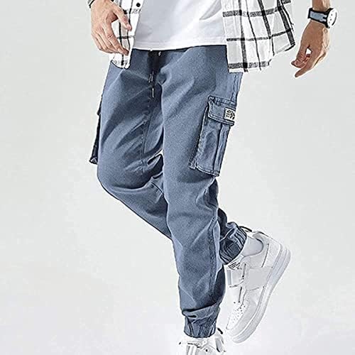 Xyxiongmao streetwear moda de hip hop calças de corrida para homens jeans de jeans esportes sloth pés harlan calças casuais