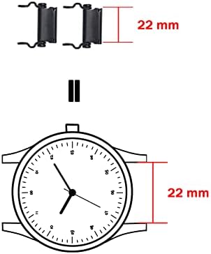 Ozzagar Watch Adapter Compatível com Leatherman Tread Multitool Bracelet compatível com relógio de largura de 22 mm,
