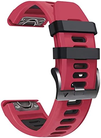 Coepmg Sport Silicone Smart Watch Band para Garmin Fenix ​​7 7x 6x 6 Pro 5x 5 mais 3HR FAIXA FILTE RELUMENTO RÁPIDO 26 22mm de pulseiras
