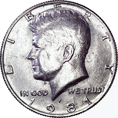 1981 P Kennedy Meio dólar 50c muito bom