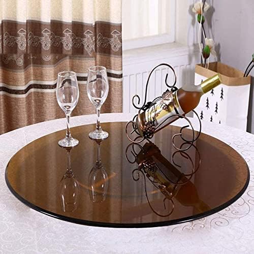 Mesa de jantar de placa rotativa de Susan redonda Susan grande plataforma giratória grande bandeja de vidro temperado