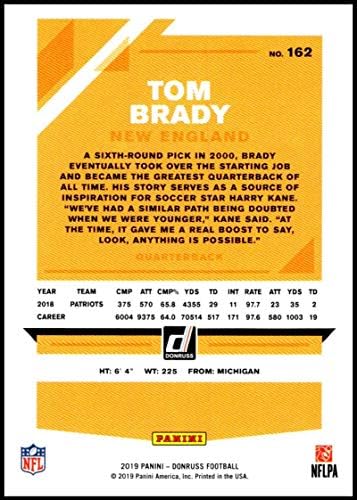2019 Donruss 162 Tom Brady NM-MT New England Patriots