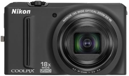 Nikon Coolpix S9100 12,1 MP Câmera digital CMOS com 18x Nikkor Ed Lente de zoom de grande angular e vídeo Full HD 1080p