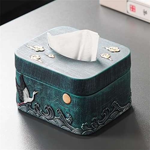 Gretd Chinese Zen Tissue Box Decoração da sala de estar mesa de café mesa de papel chinesa caixa de papel chinesa