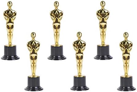 Golden Award Trophies, estátuas de réplicas de 6 polegadas, 6 Pack Forest e Décima Segunda Troféu Realistic Trophy Awards