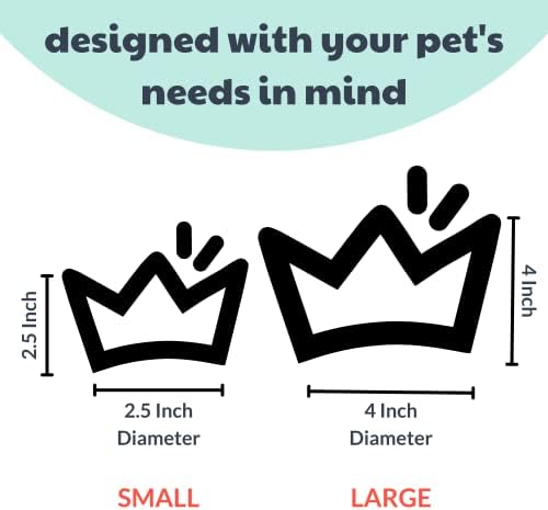 Coroa da festa de animais de estimação da H&K | Ouro | Coroa para cães e gatos | Cinta ajustável para conforto e estabilidade