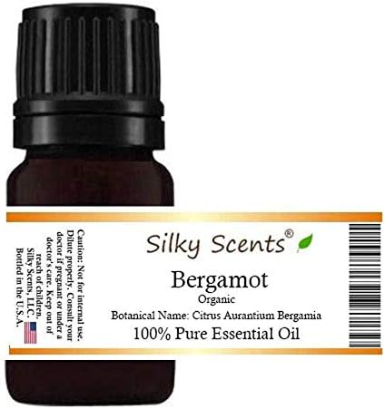 Óleo essencial orgânico de bergamota puro e natural - 5 ml