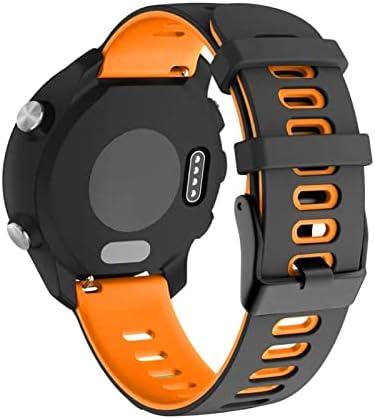 Ahgdda 20 22mm Watch Band para Garmin Venu 2 Sport Purmand Forerunner 645 245 55 158 Vivoativo 3 4 pulseira de silicone Strap