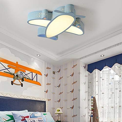 Zhyh desenho animado avião infantil teto de teto garoto garoto iluminando bebês crianças garotas quarto teto de teto claro lâmpada de teto de sala