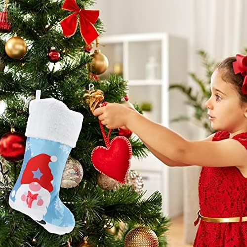 Meias de Natal de Valiclud, meias de Natal: Natal de Natal Bolsa de Candros Bolsa de Presente Decoração de Árvores de Natal Decoração de Firepalce para Abastecimento de Decoração do Mantle de Partidos de Natal
