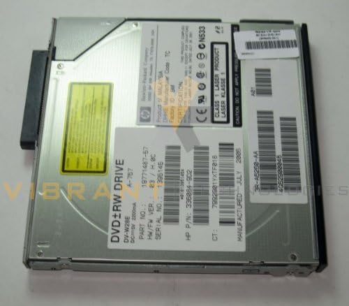 HP 383975-B21 DVD+ RW DL 8X 8X IDE BLACK Slimline Bandeja