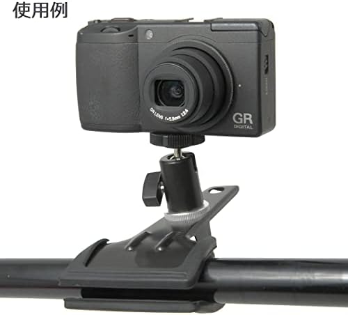 Clipes Etsumi Ve-7094, clipe de duas vias, com sapatos, pode montar câmera e estroboscópio, feitos no Japão