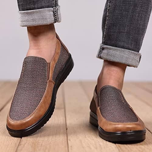 Cosidram Mens Loafer Sapatos casuais confortam Sapatos de caminhada leves leves para homens para adultos