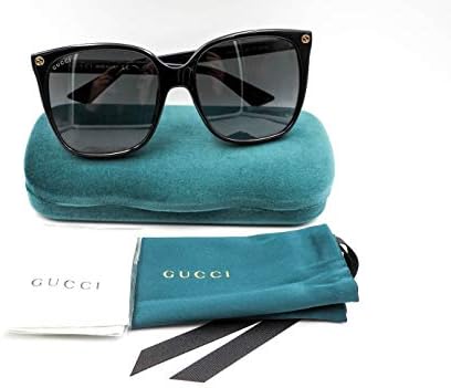 Óculos de sol quadrados de leveza feminina da Gucci