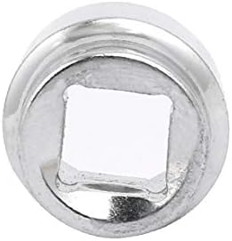 X-Dree 3/8 de polegada acionamento quadrado de 5/8 polegadas de 6 pontos de impacto de ponto de prata 2pcs (acionamento quadrado