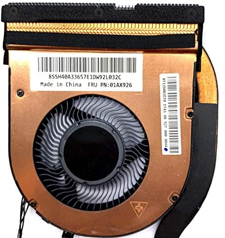Novo ventilador de resfriamento da CPU com reposição de gráficos integrados para dissipador de calor para o ThinkPad T470 T480 Gráficos Integrados P/N: 01AX926 01AX928 01ER499 01ER498 01ER497; FIT apenas para série de graphics integrados