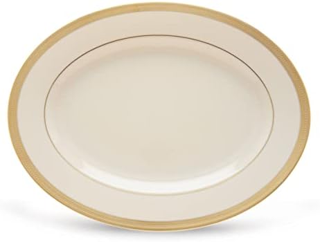 Lenox Lowell 16 Platter de porção oval, marfim
