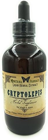 Cryptolepis sanguinolenta Extrato natural Tintura garrafa de 4 oz