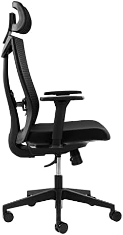 Cadeira progressiva da mesa da mesa. Braços ajustáveis ​​e apoio de cabeça. Cadeira de ar ergonômica e reclinável - Pro Glyder