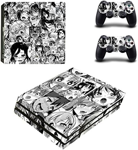 Adesivos de pele de decalque de vinil vanknight cobrem anime para ps4 pro console PlayStation 4 controladores engraçados Anime