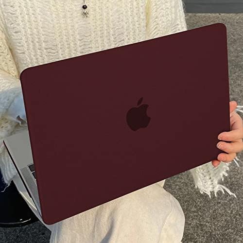 LCMOCICO Lightweight Ultra-fino tampa do laptop de plástico fosco para MacBook Air de 13,6 polegadas 2022 M2 Modelo A2681 Touch