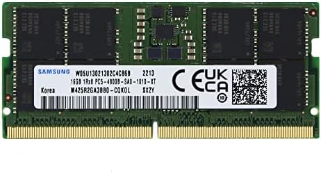 Sam original 64GB DDR5 4800MHz PC5-38400 SODIMM 2RX8 CL40 1.1V Laptop Notebook Ram Memory Memory Module Upgrade M425R4GA3BB0-CQK