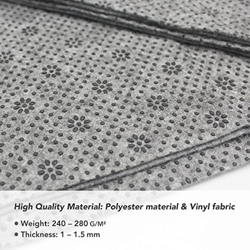 Backing de tapete de arte - 70x39 polegadas de tecido não deslizante durável para tapetes e tapetes personalizados