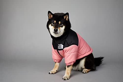 Cachorro casaco de inverno cão elegante camisa de camisa de força para cães médios pequenos, gatos -gatos -casaco de cão de cachorro quebra