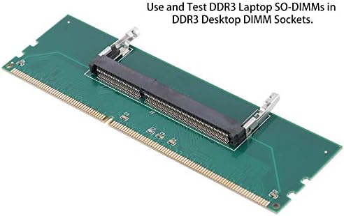 Laptop Diyeeni Sodimm para cartão de adaptador DIMM para desktop, memória de notebook para placa de conversor de memória