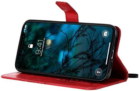 Linzhou Samsung Galaxy A12 5G Caixa da carteira, capa de proteção magnética da capa protetora Função de couro para Samsung