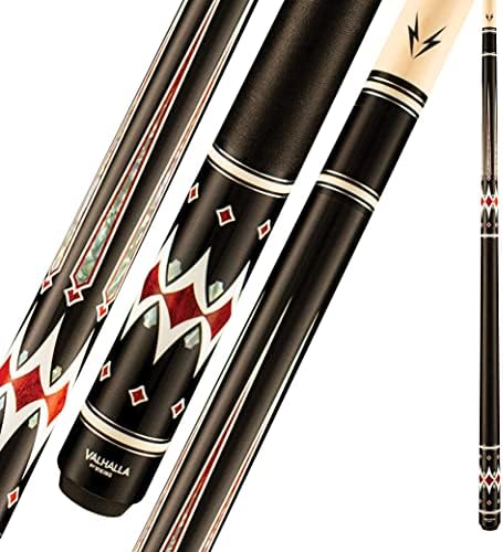 Viking Valhalla 500, 600 e 700 Série 2 peças de 58 ”Pool stick, bilhar com stick stick, bar ou uso doméstico para homens
